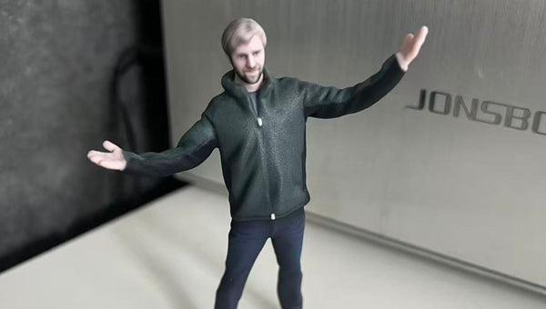 Personalized friend figurine made from a photo as a unique gift