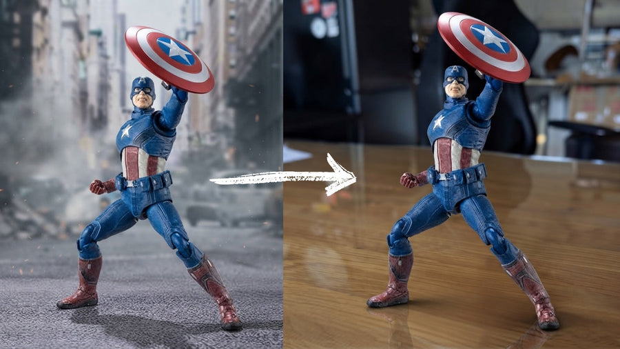 How to Create a Captain America Figurine