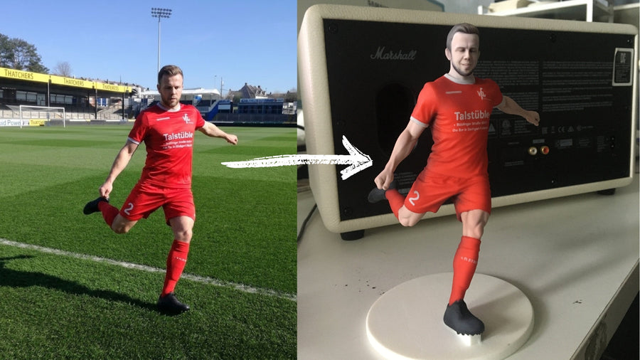 How to Create a Figurine of Your Favorite Football Player