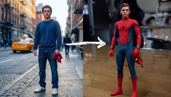 How to Make a Spider-Man Figurine With Your Face