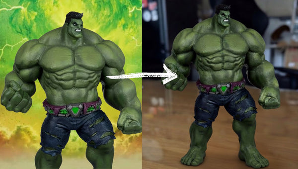 How to Create a Custom Hulk Figurine&nbsp;