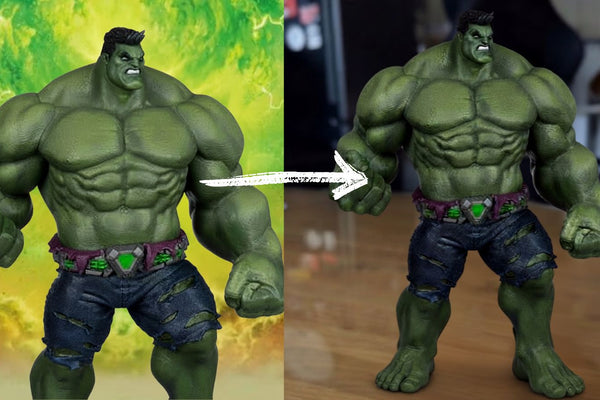 How to Create a Custom Hulk Figurine&nbsp;