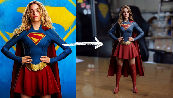 How to Make Your Custom Supergirl Figurine Real