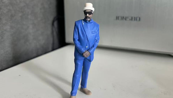Personalized office mascot man  figurine made from a  photo as a unique gift