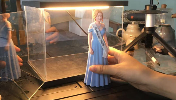 Personalized pageant winning moment  figurine made from a  photo as a unique gift