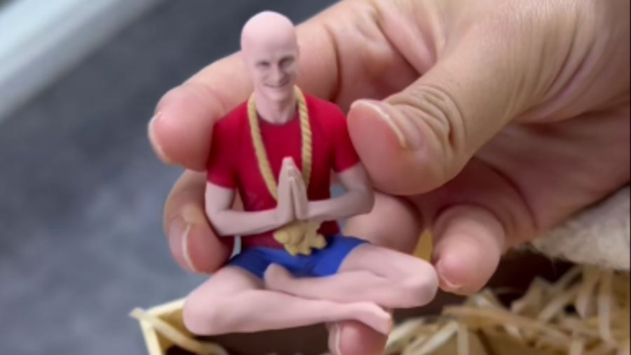 Custom Yoga Figurine: Capturing the Art of Movement