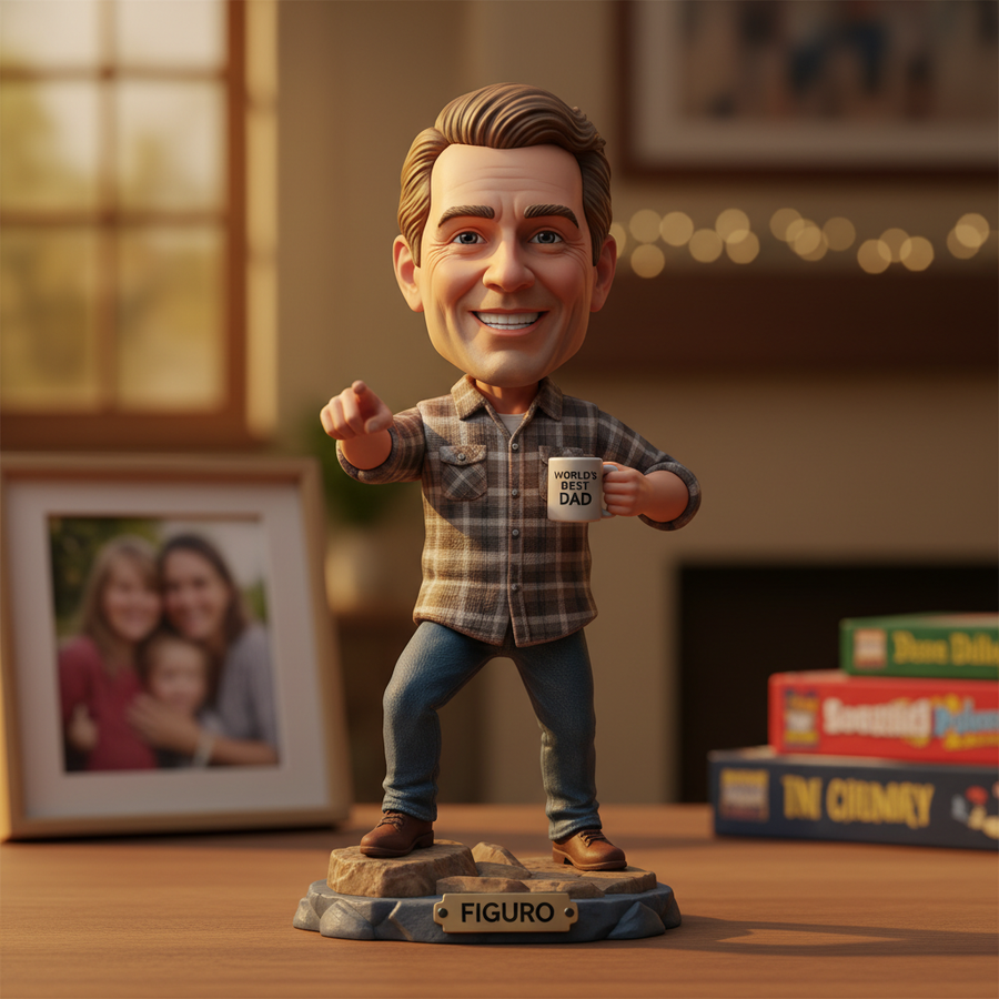 Custom Fathers Day Action Figure