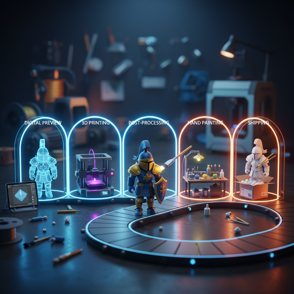 小さなおもちゃを印刷するにはどのくらい時間がかかりますか?