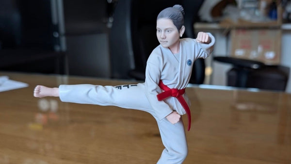 Custom daughter  figurine made from a  photo as a unique gift