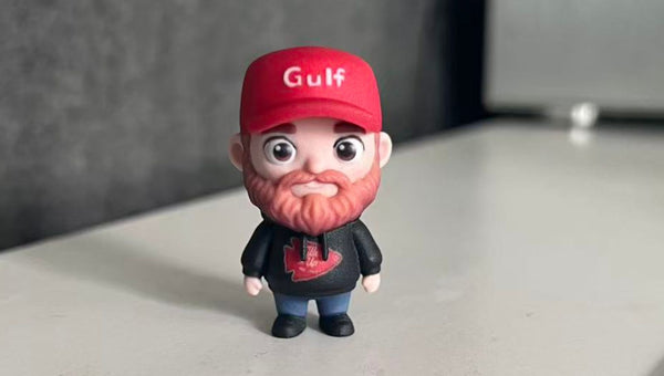 custom man  figurine made from a  photo as a unique gift