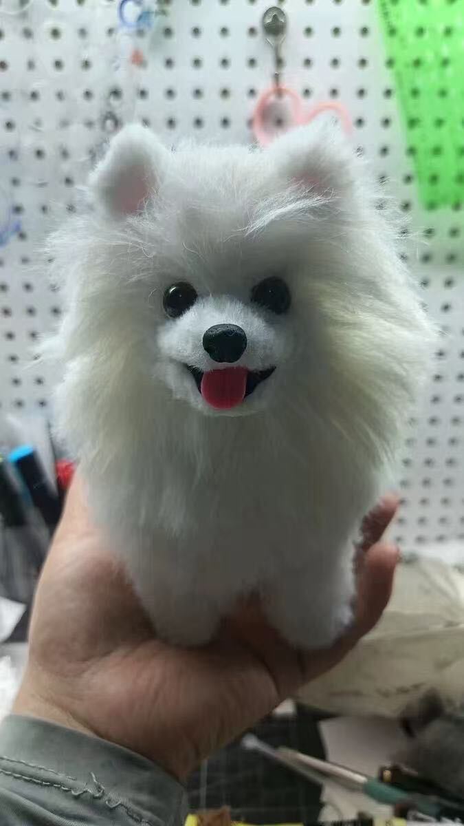 Handmade Custom-Made Simulated Twist Stick Plush Pet Ornament