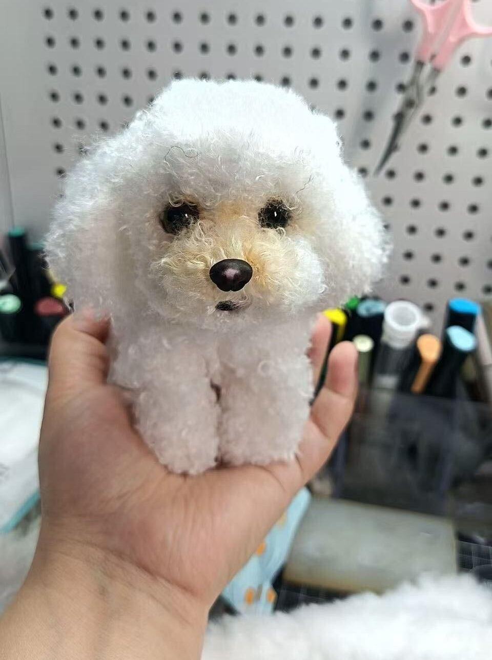 Handmade Custom-Made Simulated Twist Stick Plush Pet Ornament