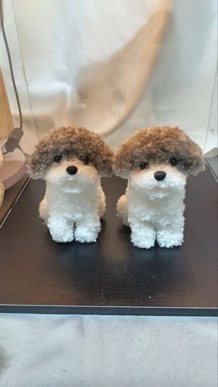 Handmade Custom-Made Simulated Twist Stick Plush Pet Ornament