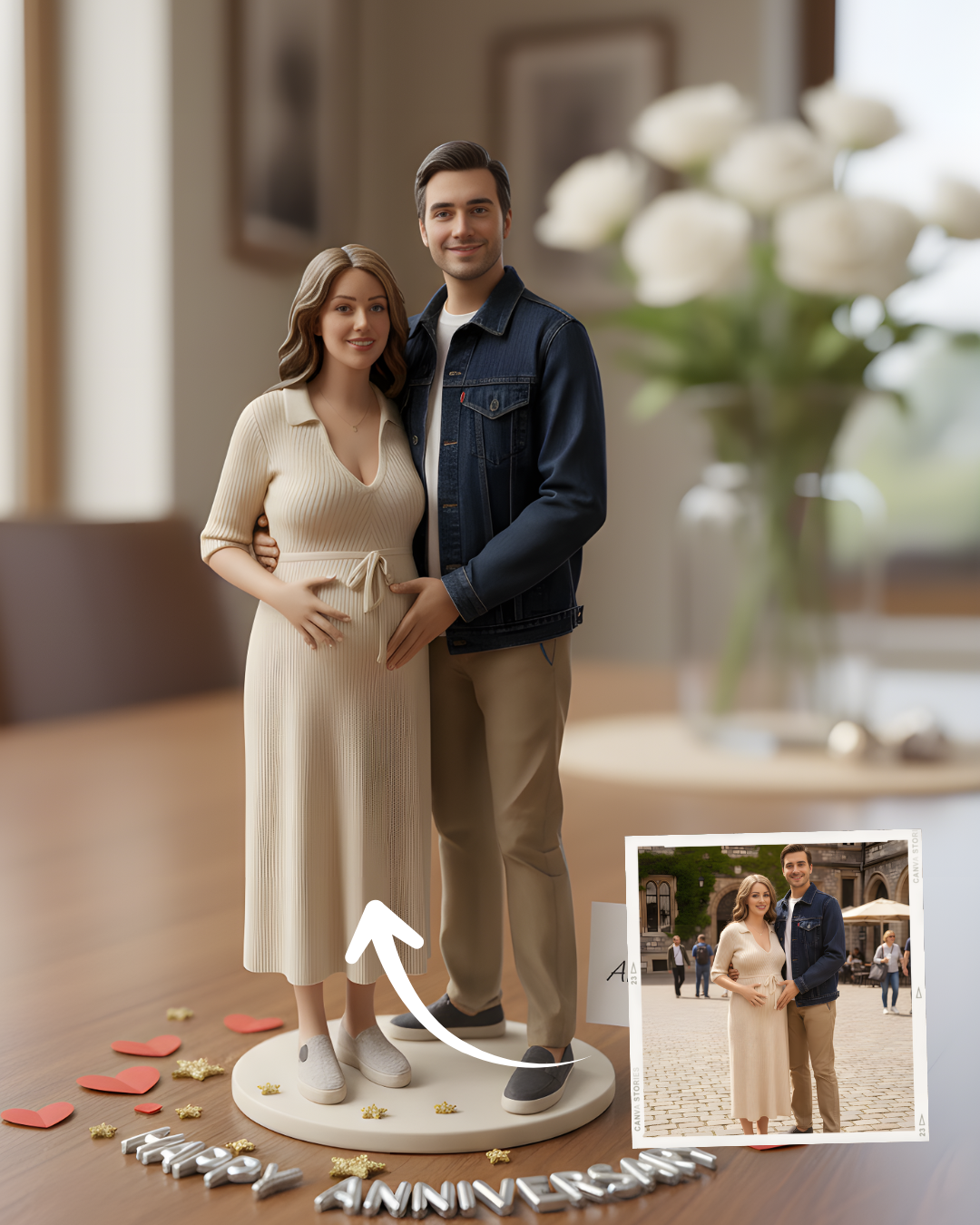 Making Photo Figures Figuro | Custom Realistic Figurine from Photo | Personalized 3D Keepsake
