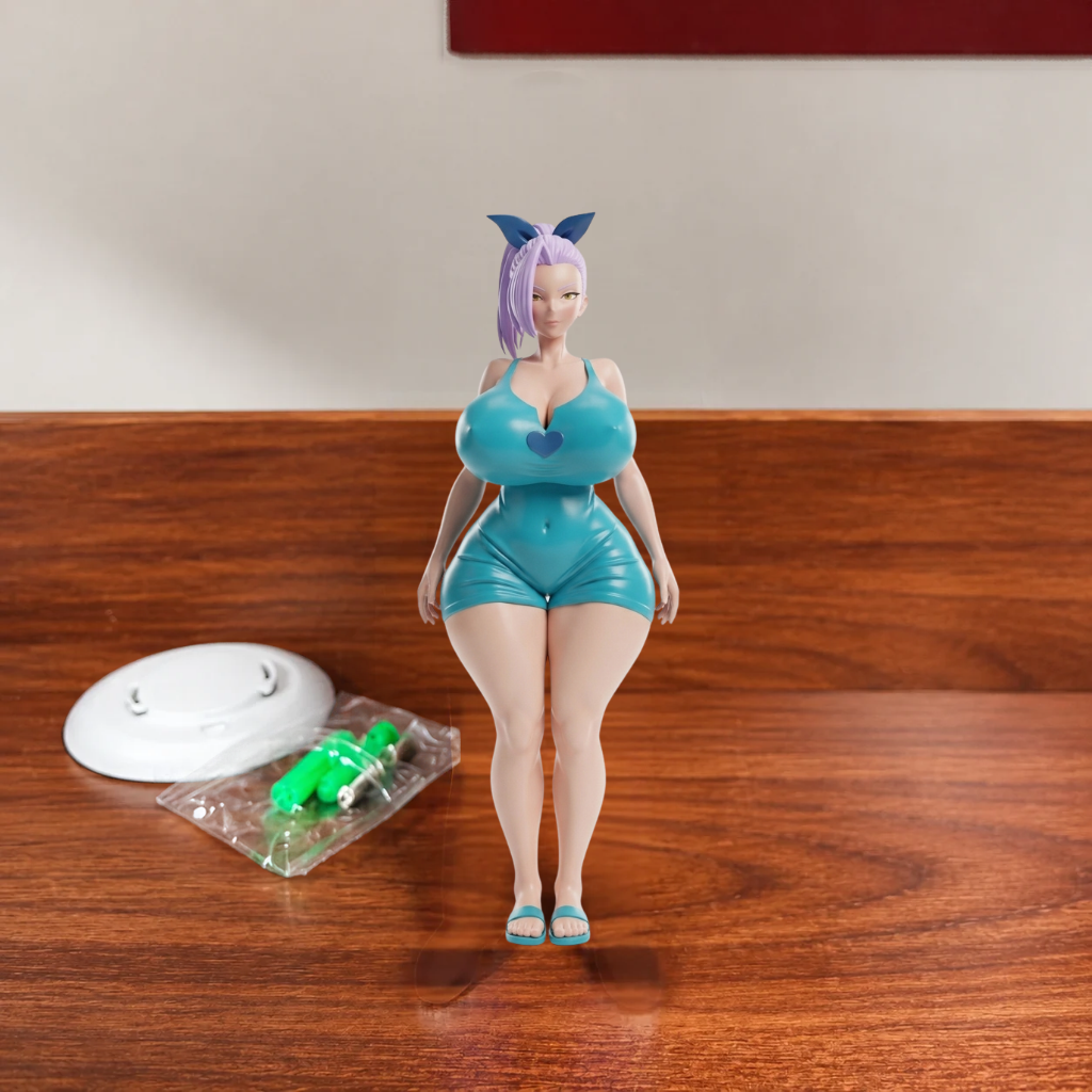 Estatueta fofa de Chibi em pé (estilo Nendoroid)