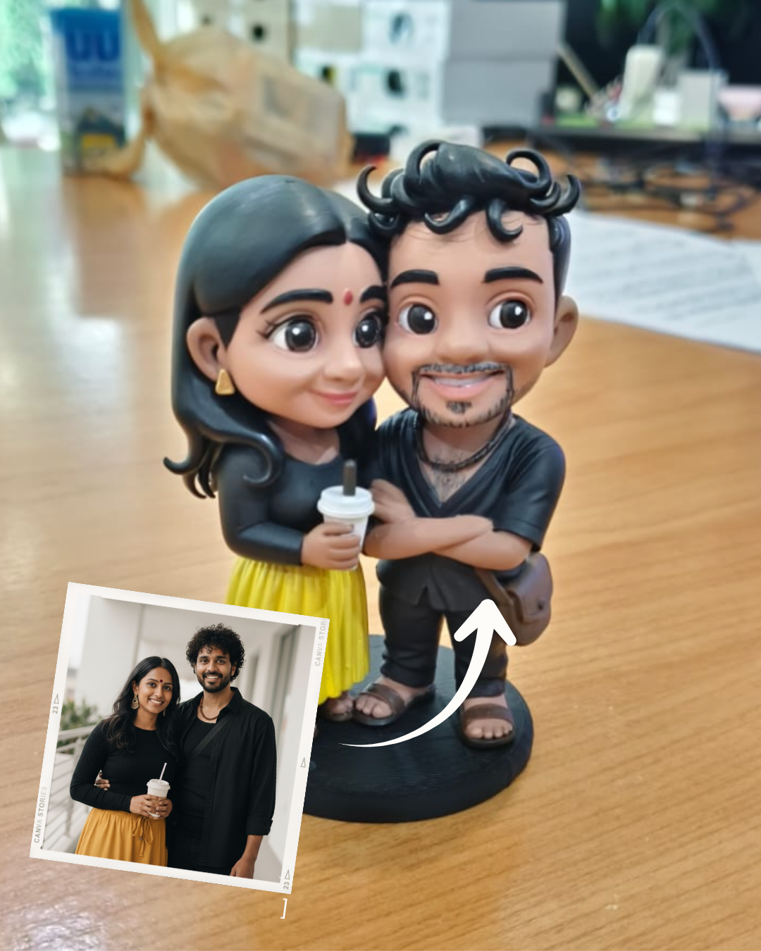 Cute Chibi  Figurine Standing (Nendoroid Style)