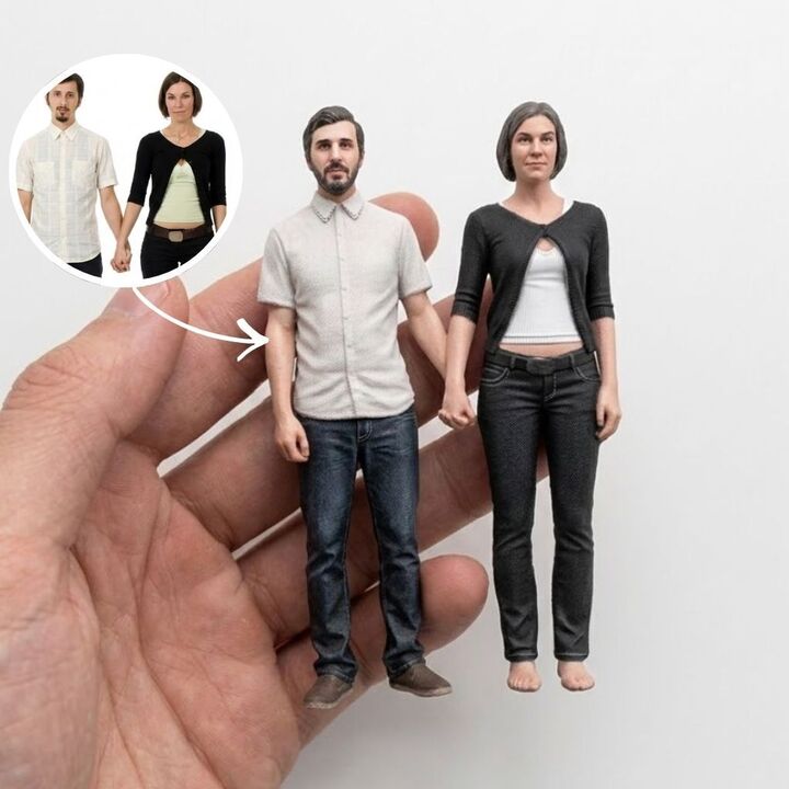 Turn Your Photo Into a Lifelike 3d  Figurine