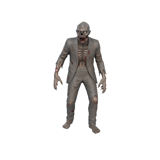 A Zombie (The undead, flesh-eating ghoul)