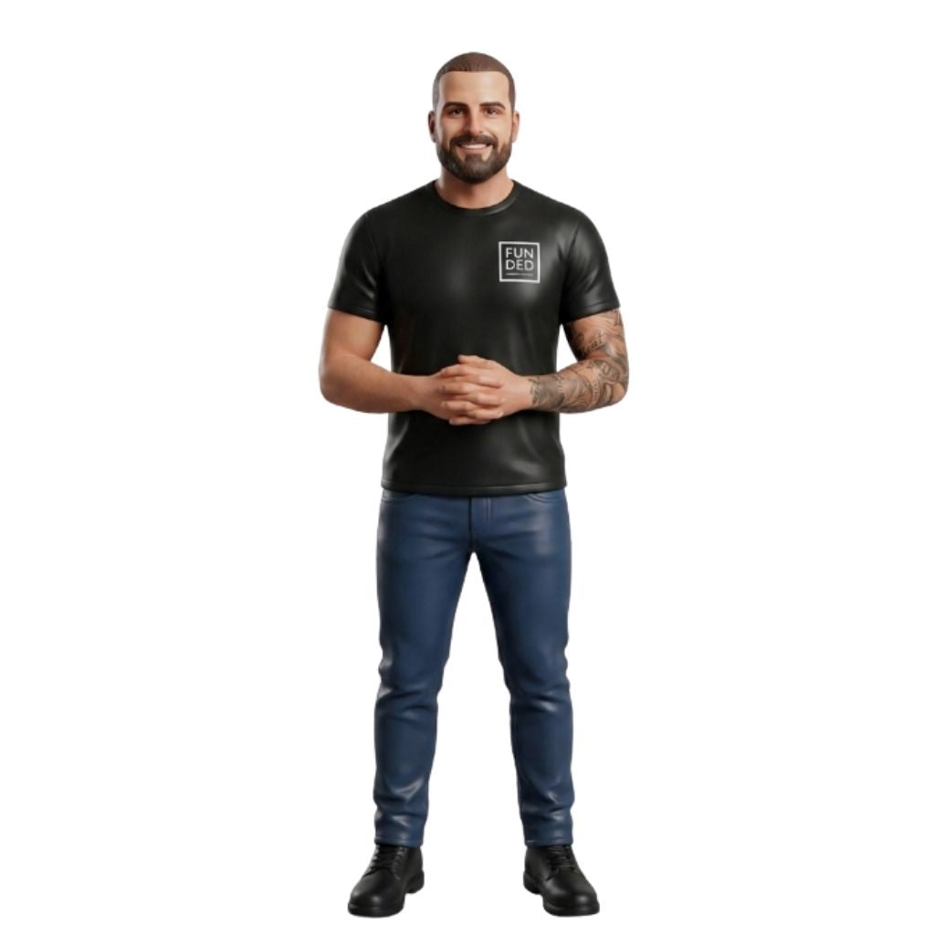 Custom Corporate Realistic Standing Figurine