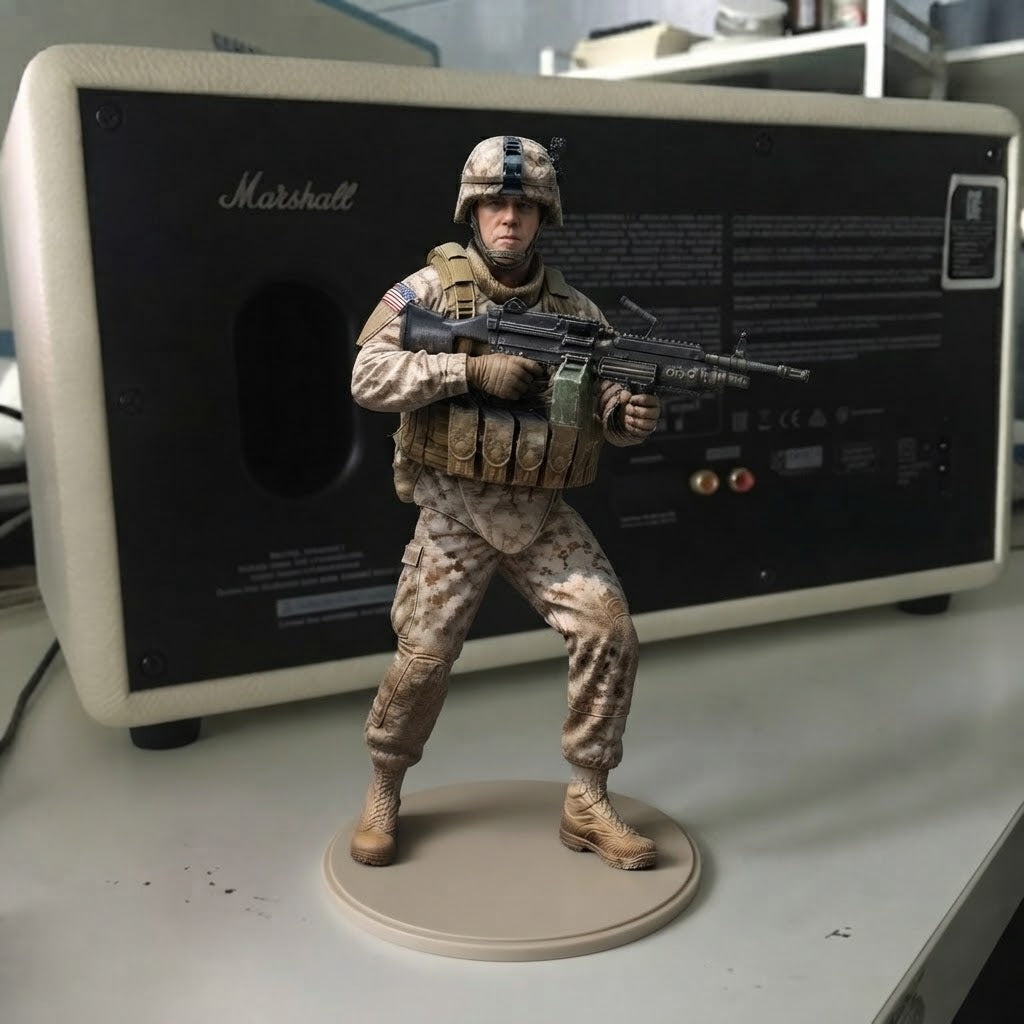 Egendefinert 3D-figur fra foto