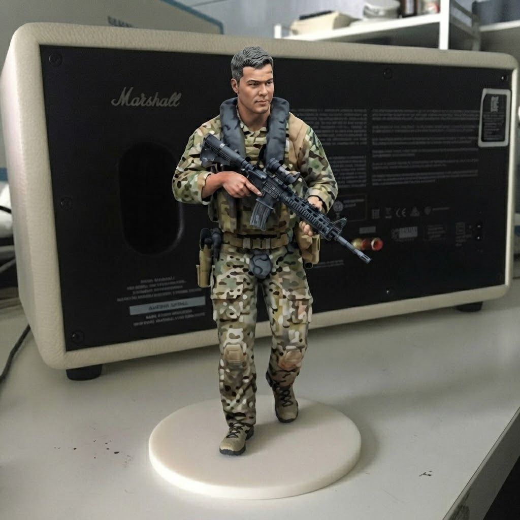 Individuelle 3D-Figur vom Foto