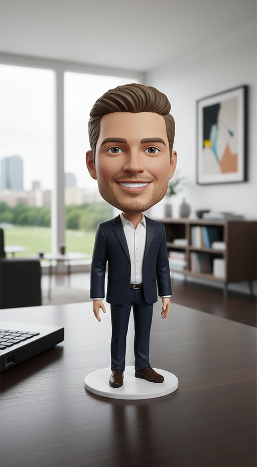 Figurina Bobblehead in piedi