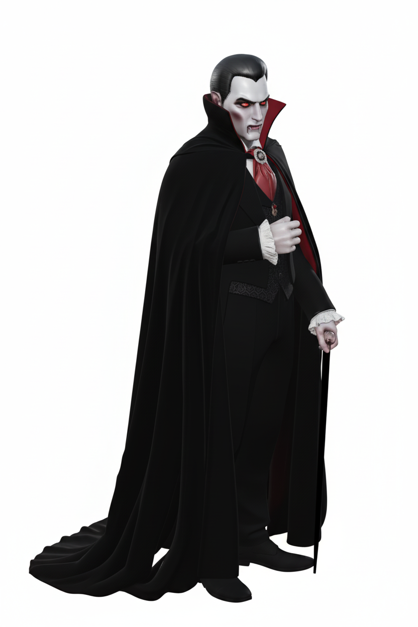 Count Dracula (The iconic vampire) Realistic Standing