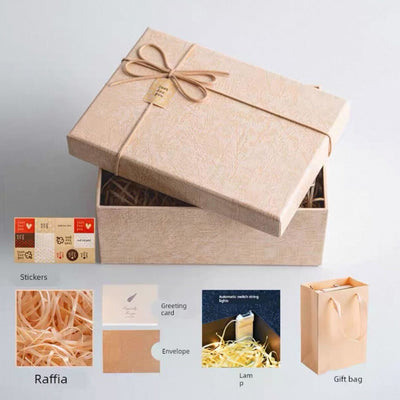 Gift Box, Simple Scarf, Shirt, Perfume, Gift Box, Dress, Gift Box, Empty Box, Birthday Large Packaging Box