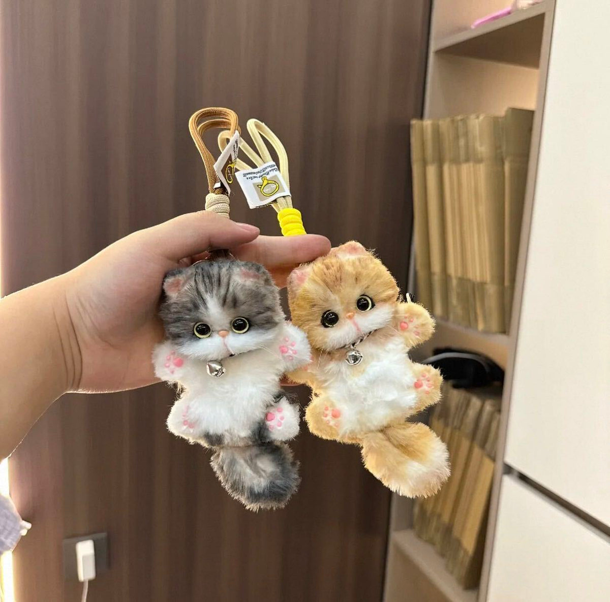 Custom 3D Mini Pet Plush Keychain from Your Photo