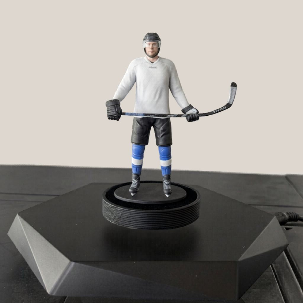 Custom Magnetic Levitation Figurine | Floating 3D Personalized Desk Decor