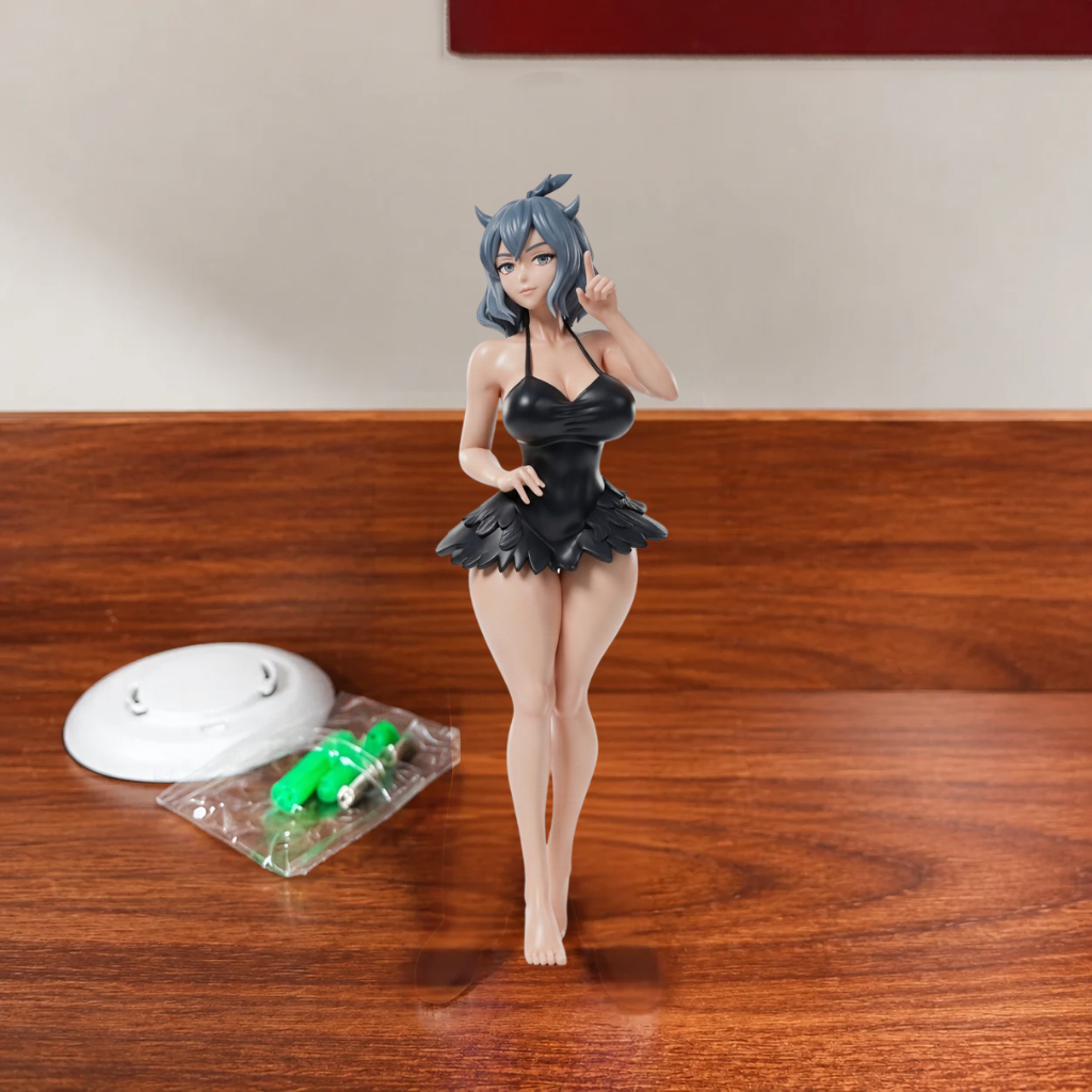 Estatueta fofa de Chibi em pé (estilo Nendoroid)