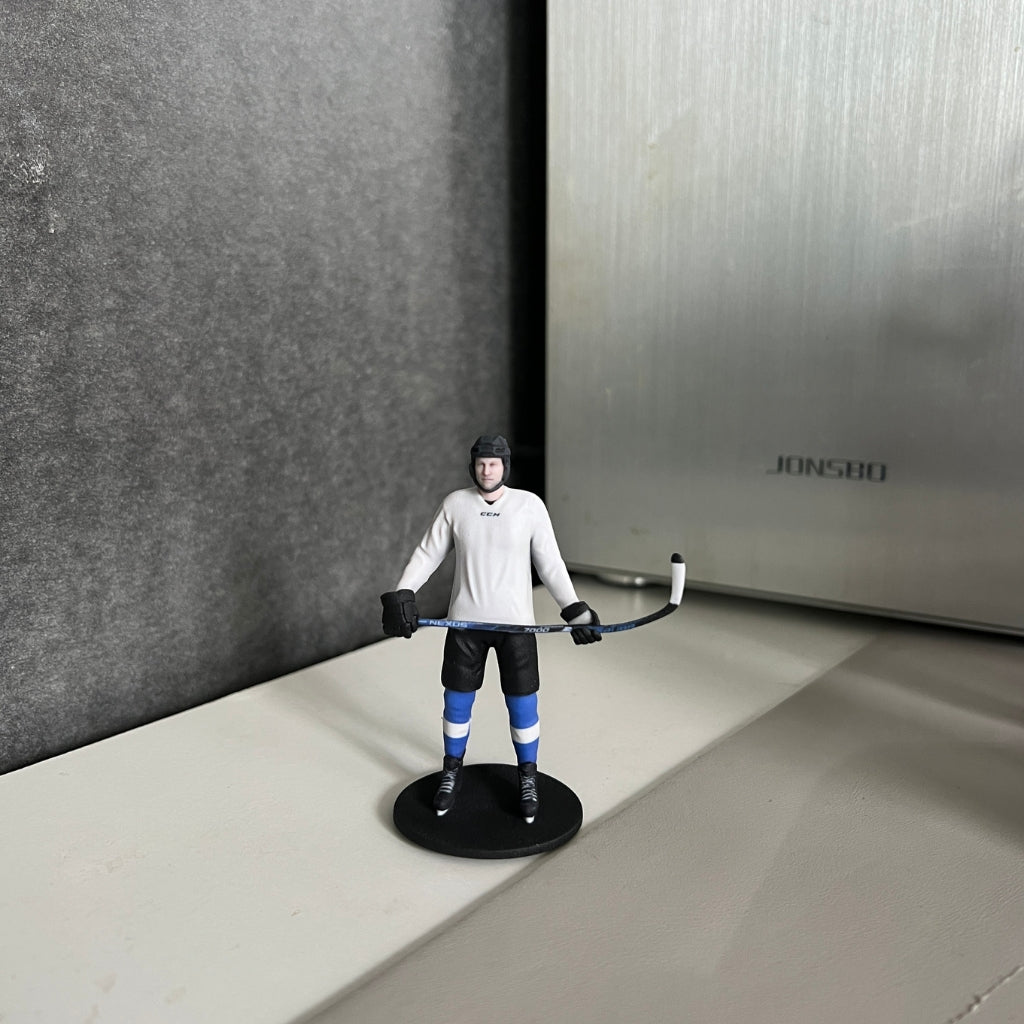 Personalized Ice Hockey Figurine – Create Your Own 3D Ice Hockey Hero