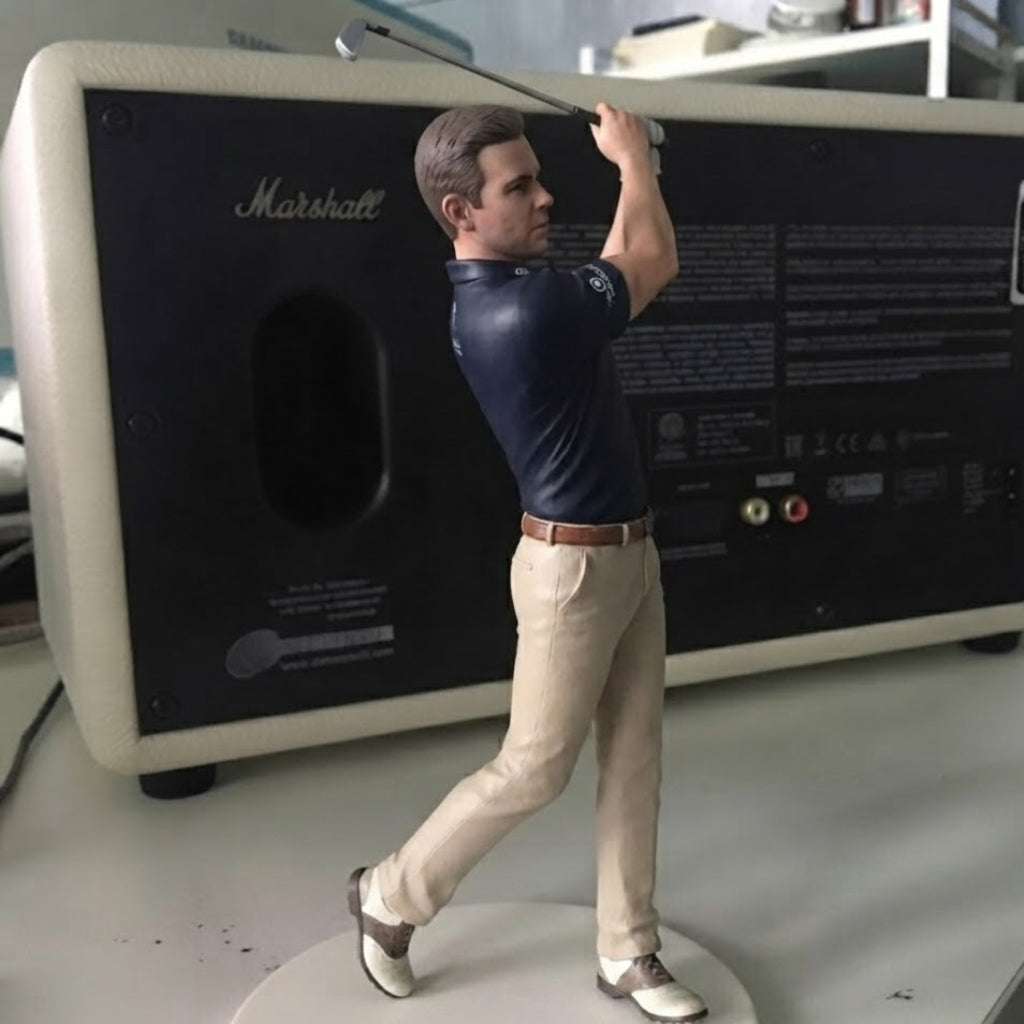 Personalized Golf Figurine – Create Your Own 3D Golf Champion
