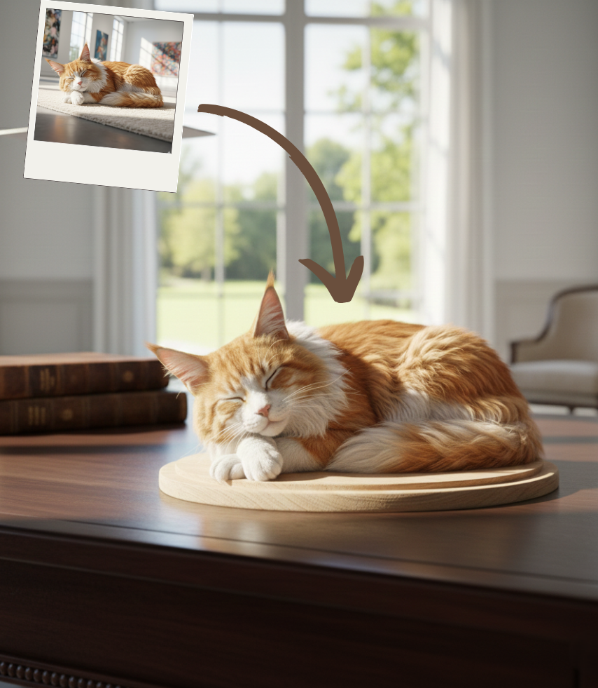 Statuetta personalizzata per animali domestici