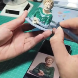Estatueta 3D de meio corpo personalizada