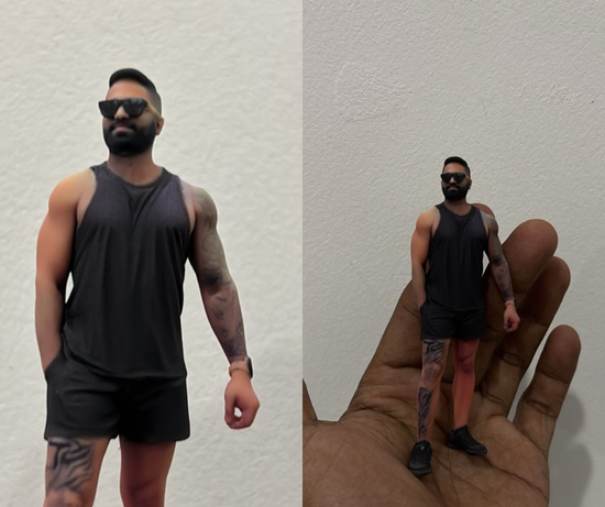Figuro | Custom Realistic Figurine from Photo | Personalized 3D Keepsake
