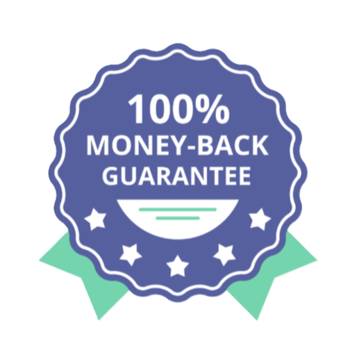 100% MONEY-BACK GUARANTEE