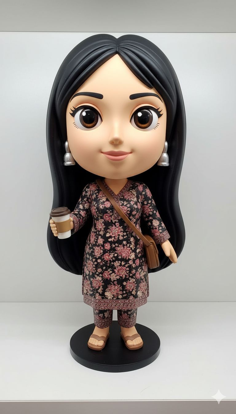 Cute Chibi  Figurine Standing (Nendoroid Style)