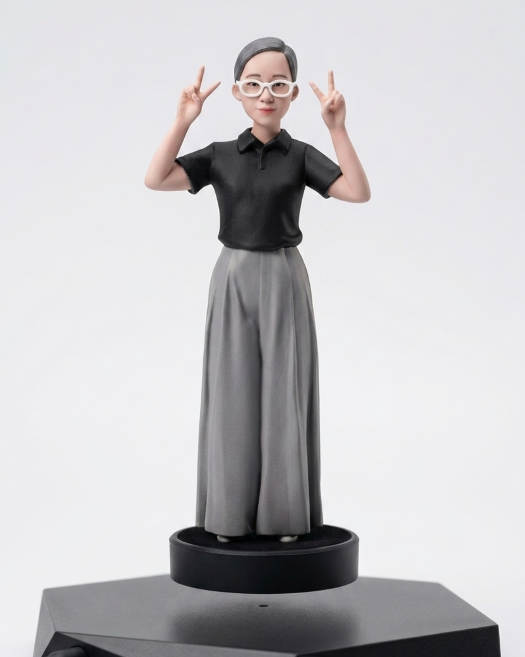 Custom Magnetic Levitation Figurine | Floating 3D Personalized Desk Decor