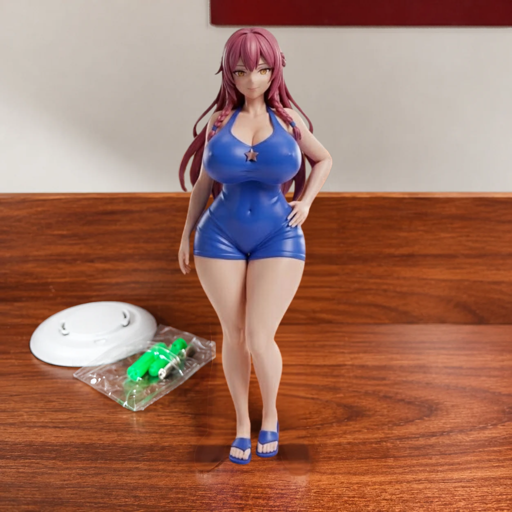 Estatueta fofa de Chibi em pé (estilo Nendoroid)