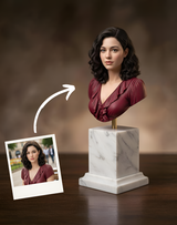 Figurina 3D personalizzata a mezzo busto