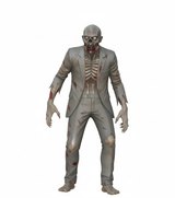 A Zombie (The undead, flesh-eating ghoul)